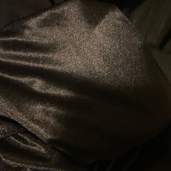 Black sheer cowl neck 3/4 sleeve blouse size small - Picture 10 of 10